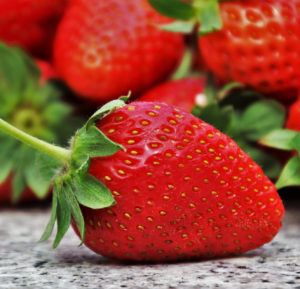 image of ripe strawberry fruit