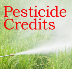 Cover photo for 2022 Pesticide Credits in Nash County