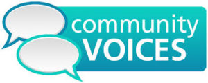 Community Voices logo image