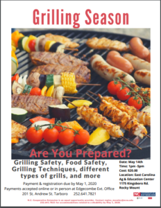 Cover photo for Beginner Grilling Class