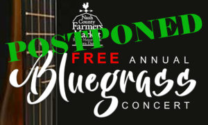 Cover photo for POSTPONED - Bluegrass Concert