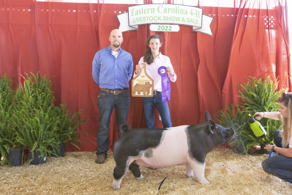 Grand Champion Market Swine - Emma Batchelor