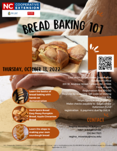 Cover photo for Bread Baking 101 Workshop