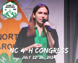 Cover photo for 2024 NC 4-H Congress