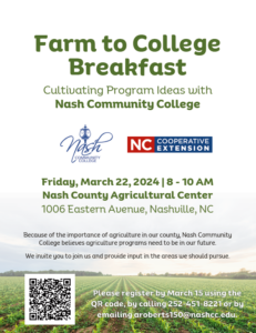 Cover photo for Cultivating Ideas Through Farm to College Breakfast