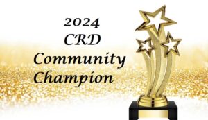 Cover photo for 2024 CRD Community Champion Award